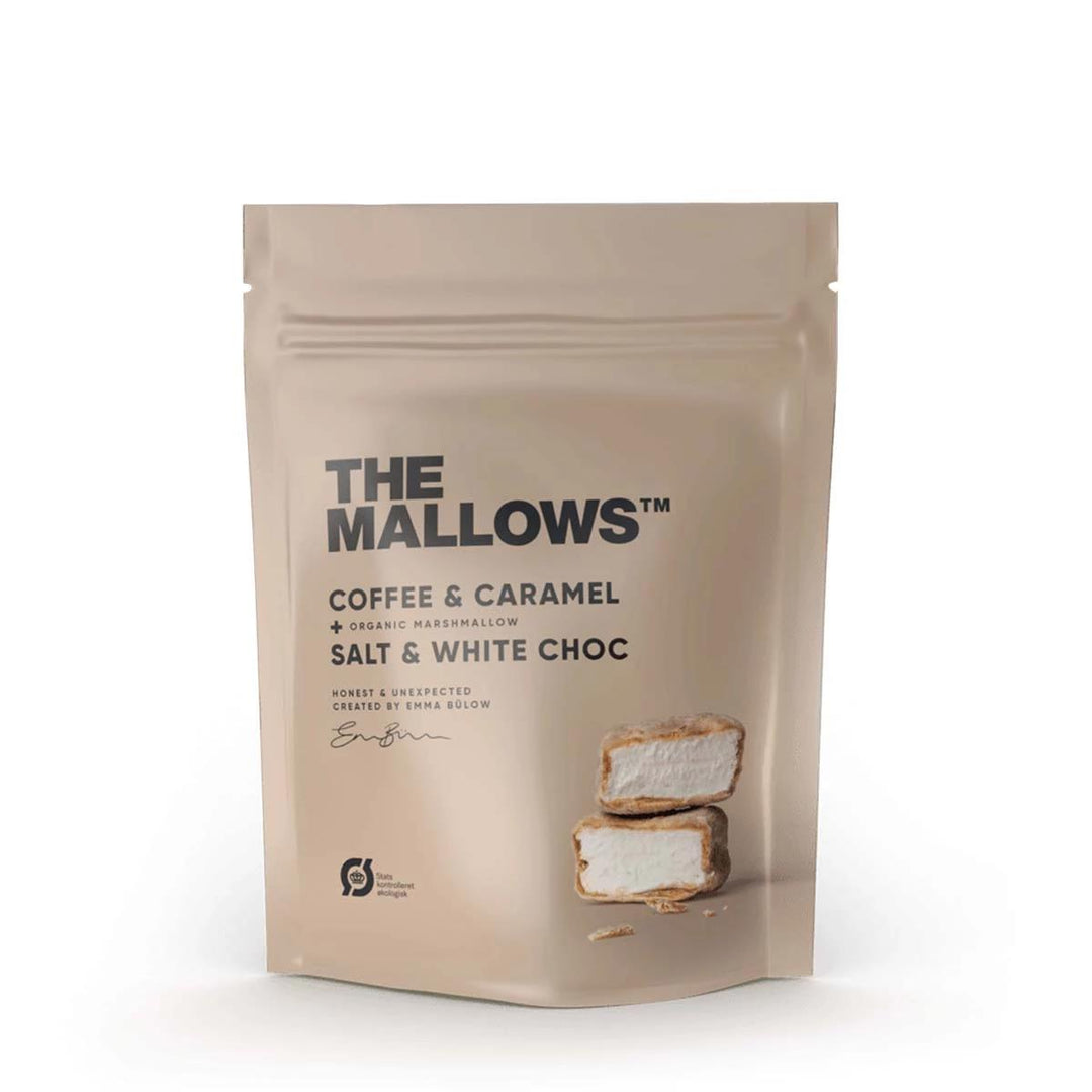 Coffee & Caramel – Vanilla Marshmallows, White Choc, Coffee & Caramel (90g)