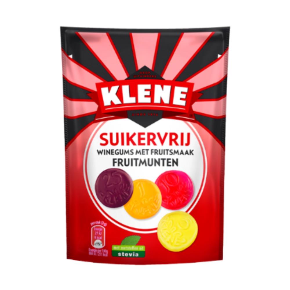 Klene Fruitmunten - Sugar Free Fruity Coins