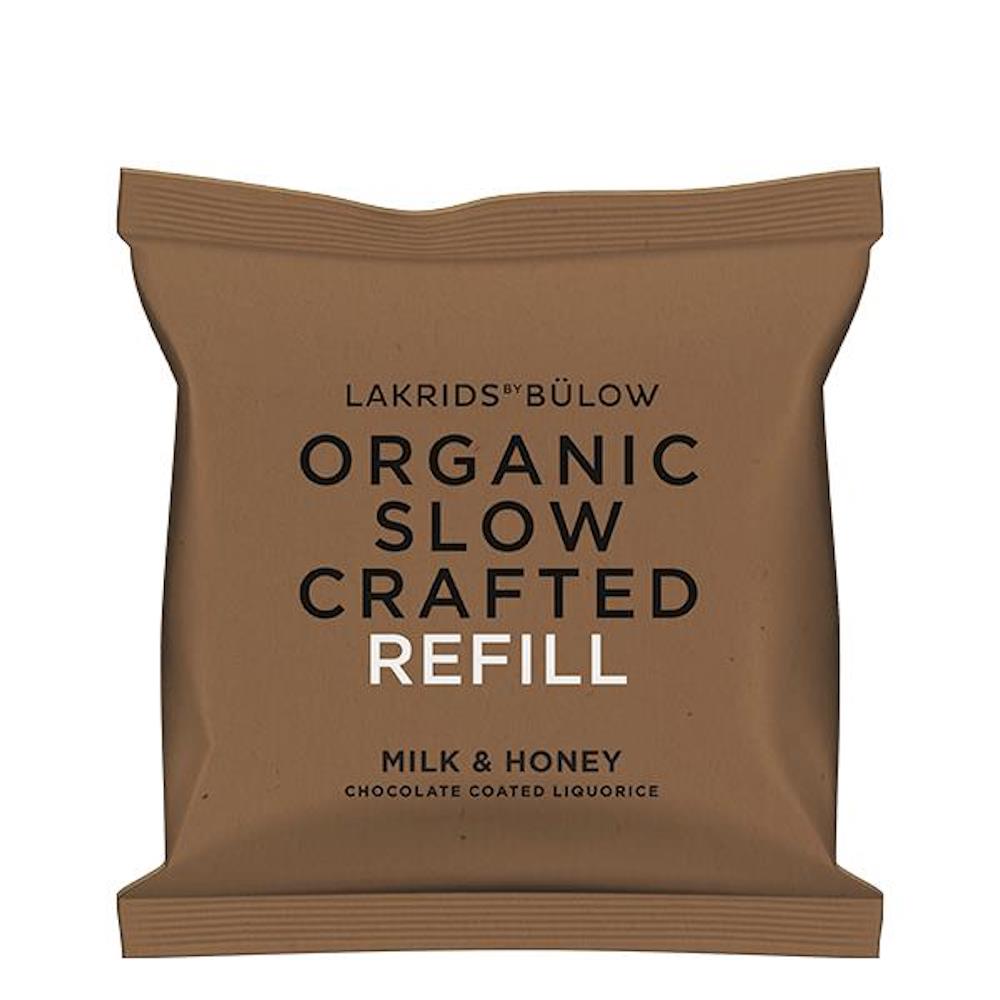Lakrids MILK & HONEY – Slow Cooked Liquorice Coated With Mlik Chocolate