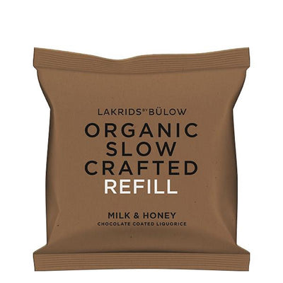 Lakrids MILK & HONEY – Slow Cooked Liquorice Coated With Mlik Chocolate