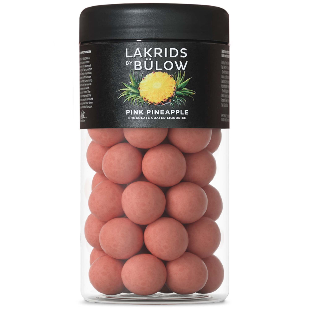 Lakrids PINK PINEAPPLE – Sweet Liquorice, White Chocolate & A Sugar Shell