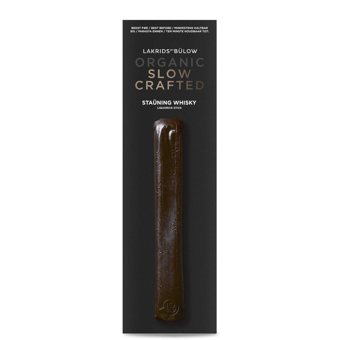 Lakrids Stauning Whisky - Slow Cooked Organic Sweet Liquorice Stick with Whisky