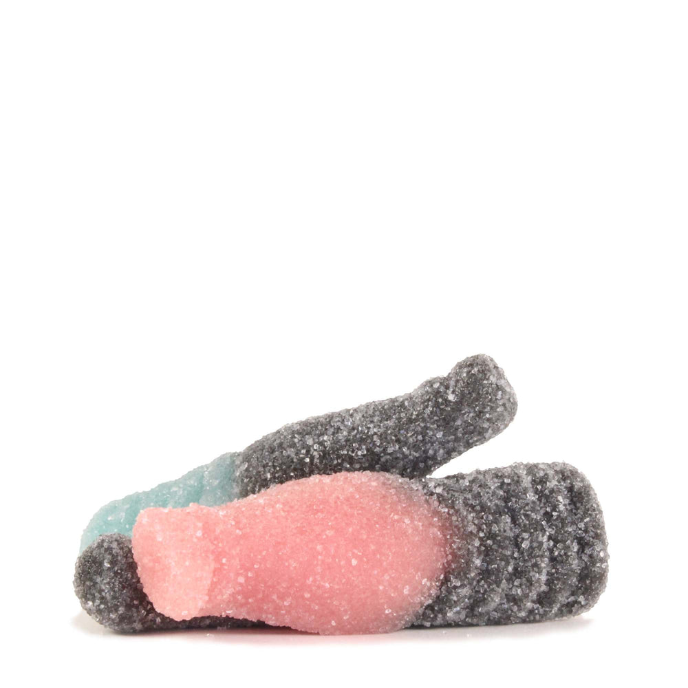 Lutti Bubblizz Liquorice - Sweet, Sour & Salty Bubblegum Flavour Bottles