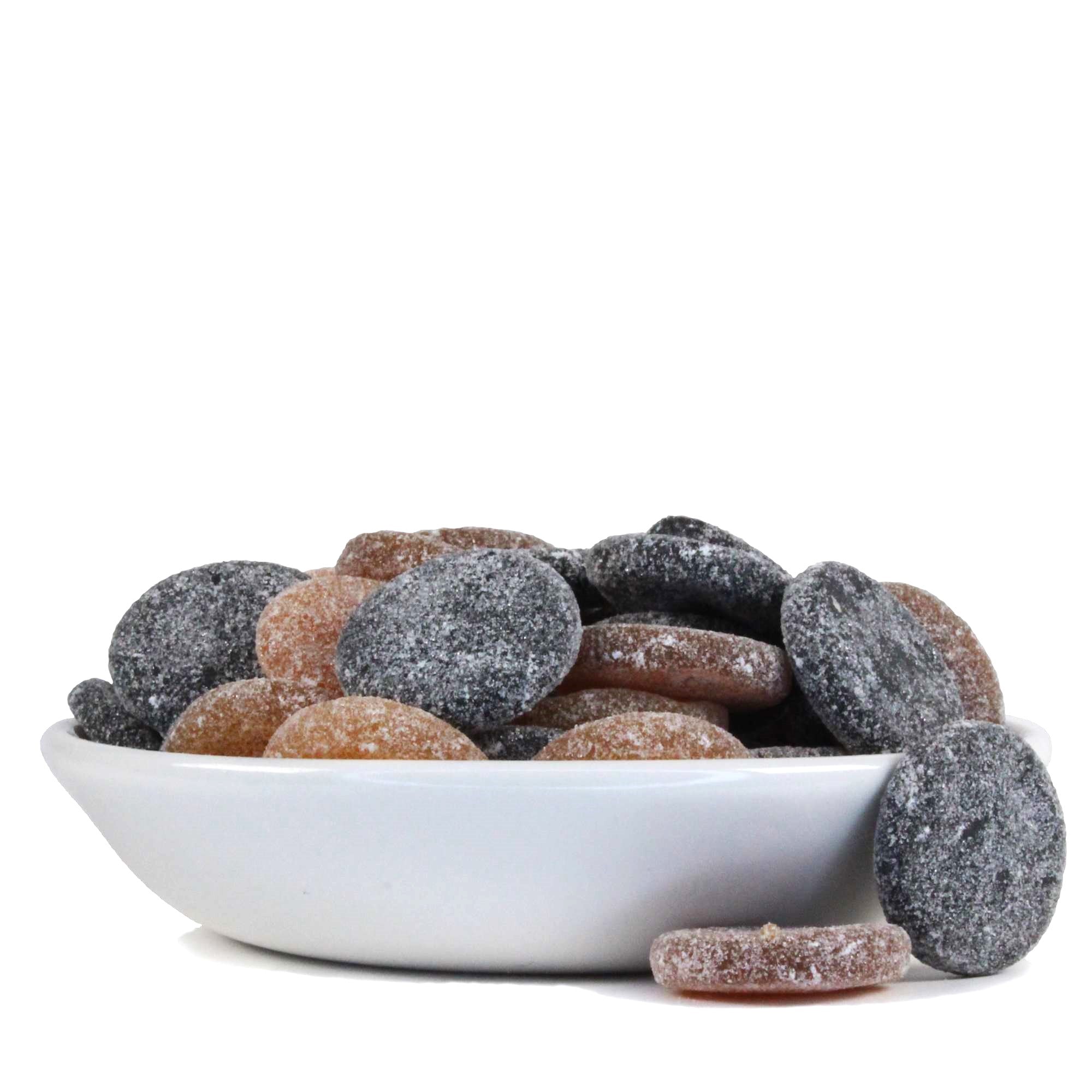 Malaco Salty Mix Liquorice, Salmiak, Peach & Caramel Wine Gums