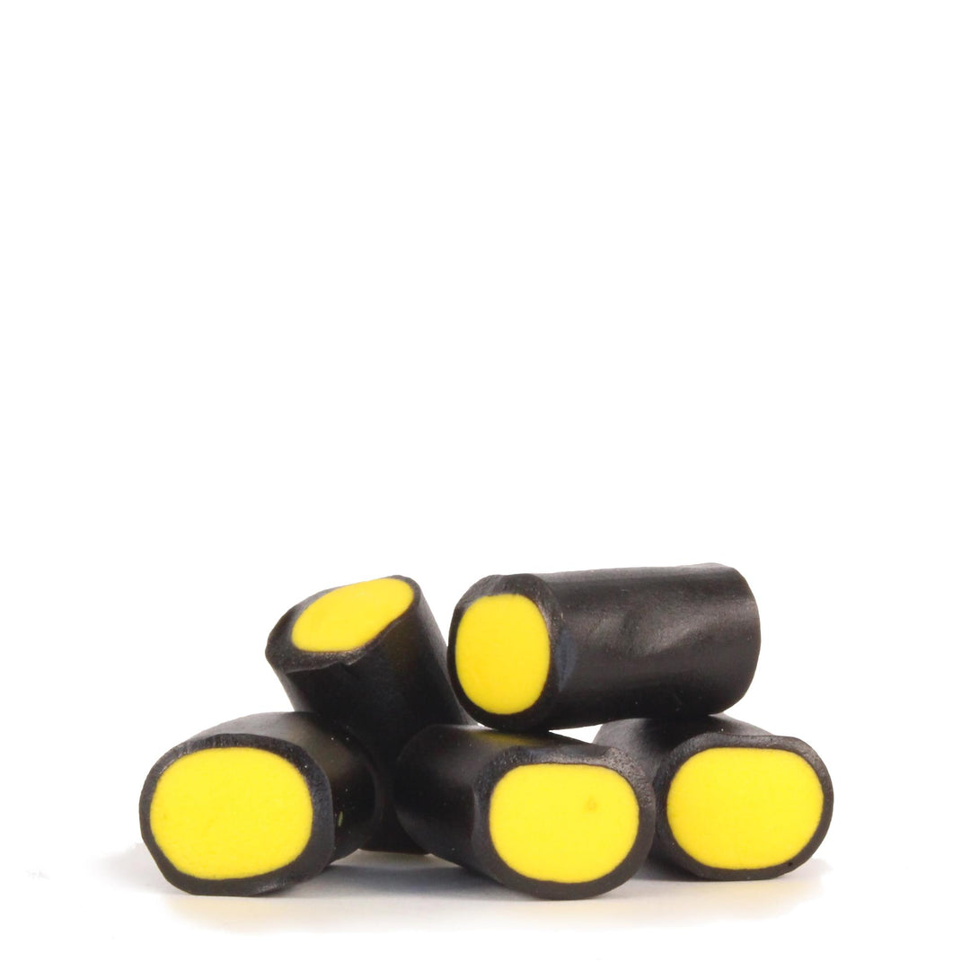 Malaco Sisu Lemon Pepper – Fondant Filled Liquorice Tubes