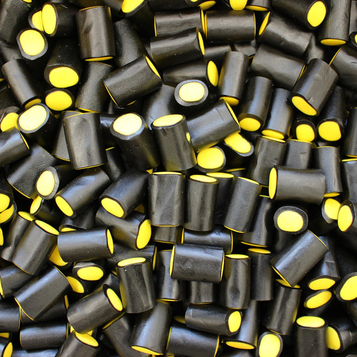 Malaco Sisu Lemon Pepper – Fondant Filled Liquorice Tubes
