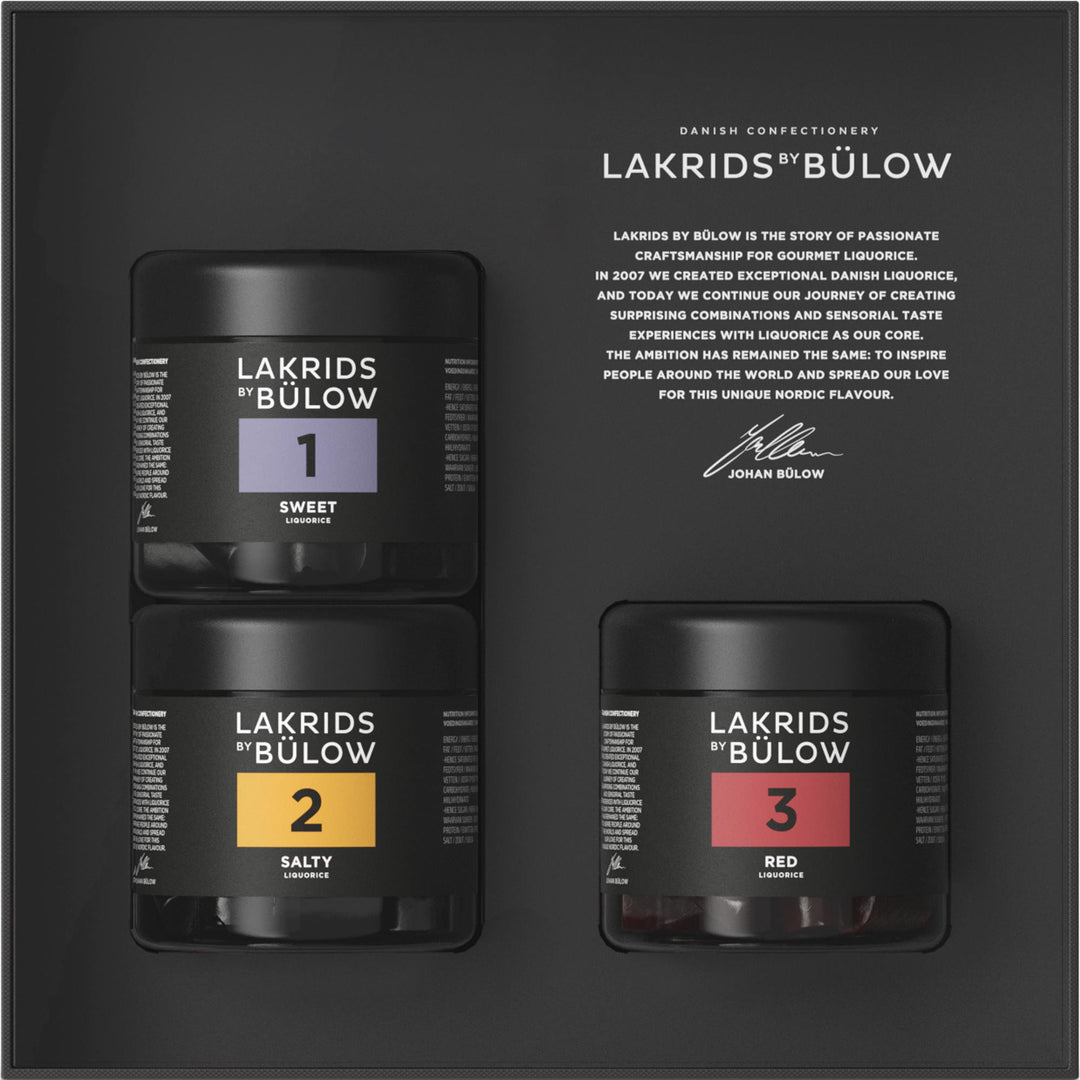 Lakrids Sweet, Salty & Red Liquorice Gift Box