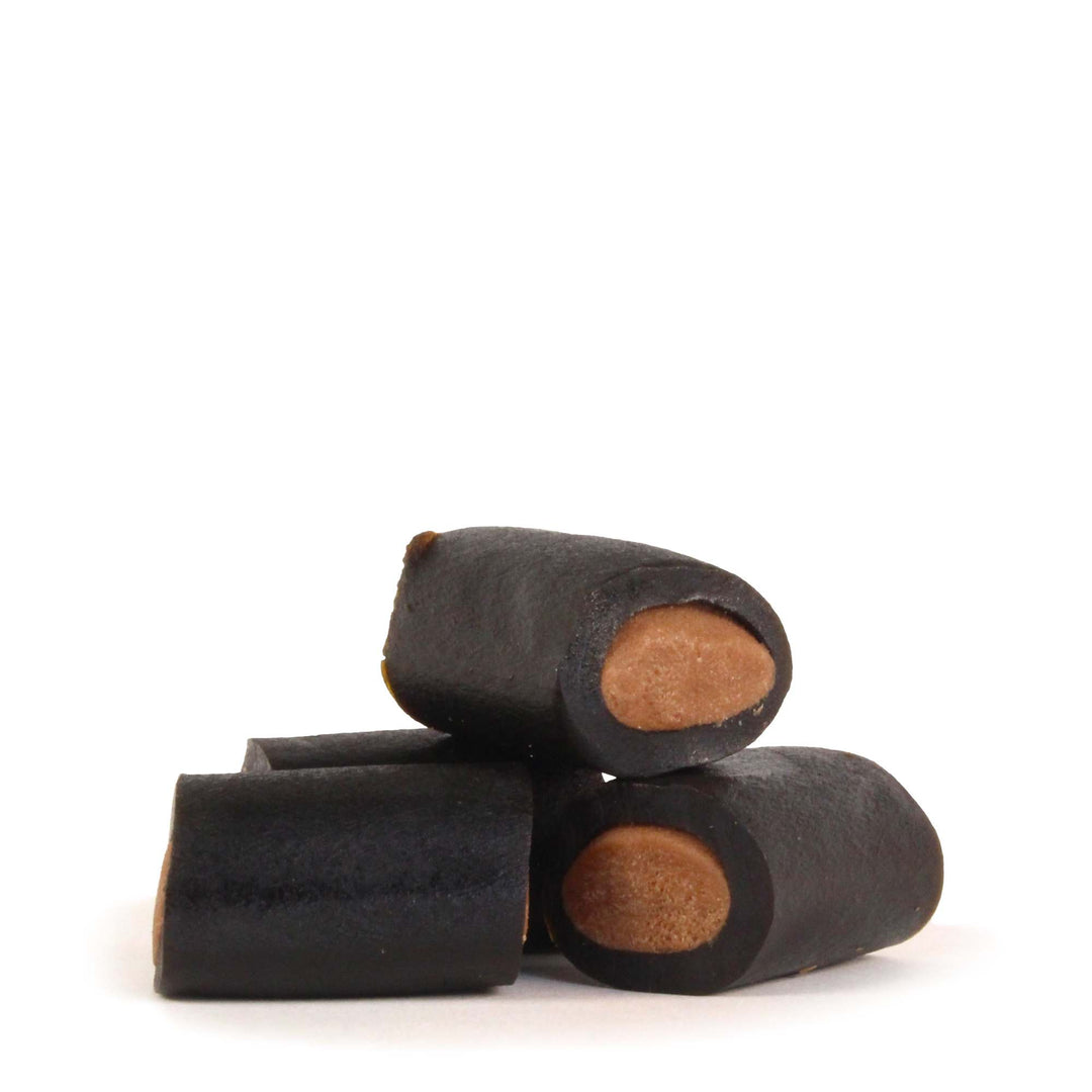 Porvoon Lakritsi Chocolate Filled Sweet Black Liquorice