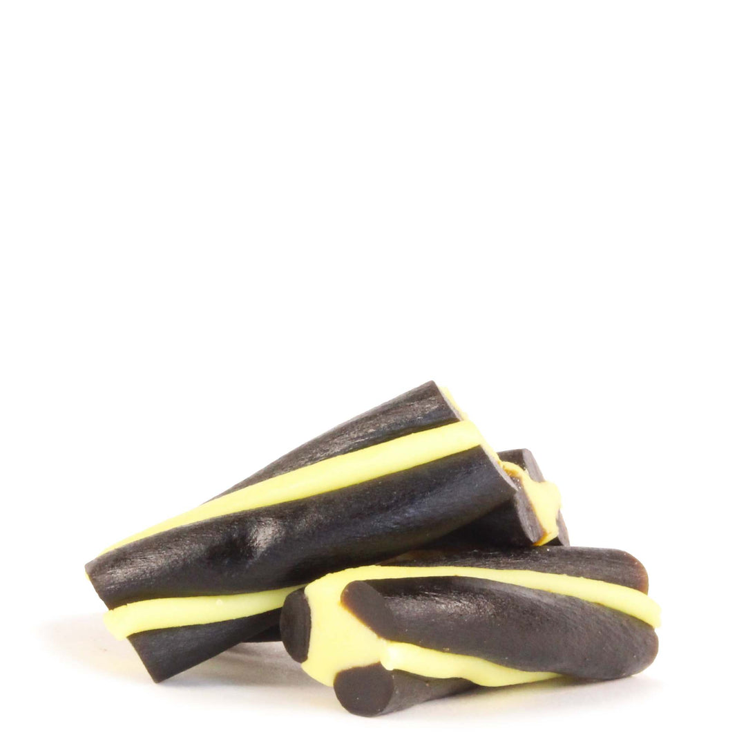 Porvoon Lakritsi Lemon Flavour Sweet Liquorice Twists