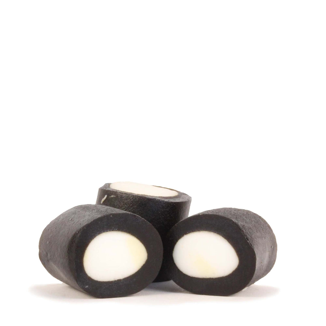 Porvoon Lakritsi Mint Filled Sweet Black Liquorice