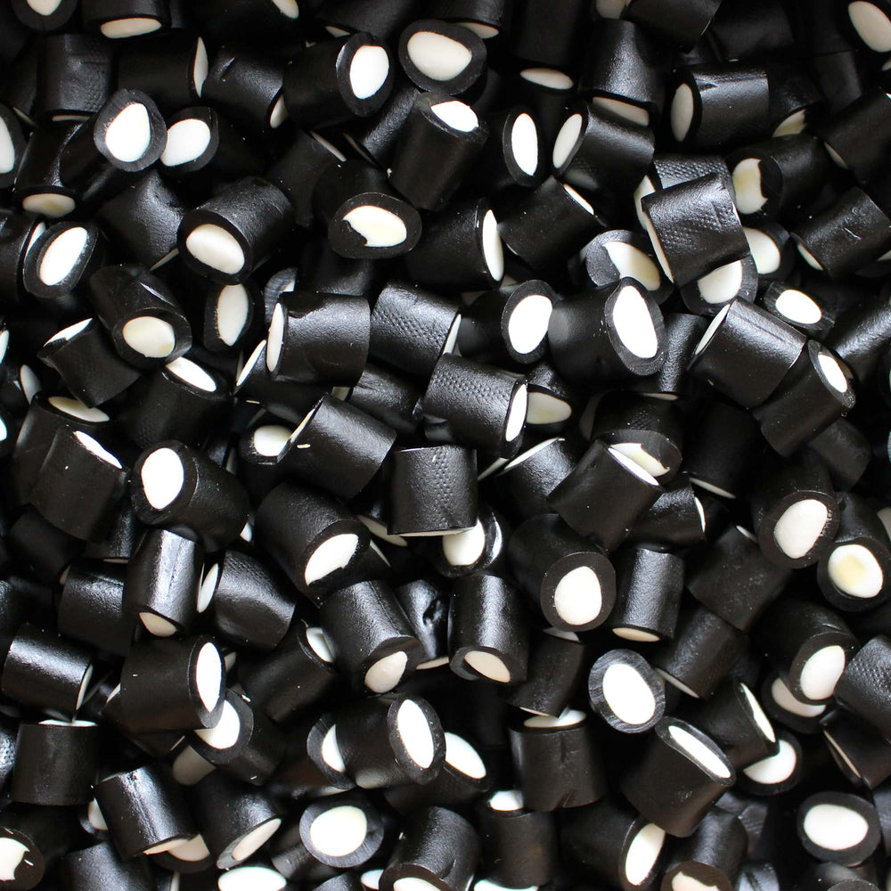 Porvoon Lakritsi Mint Filled Sweet Black Liquorice