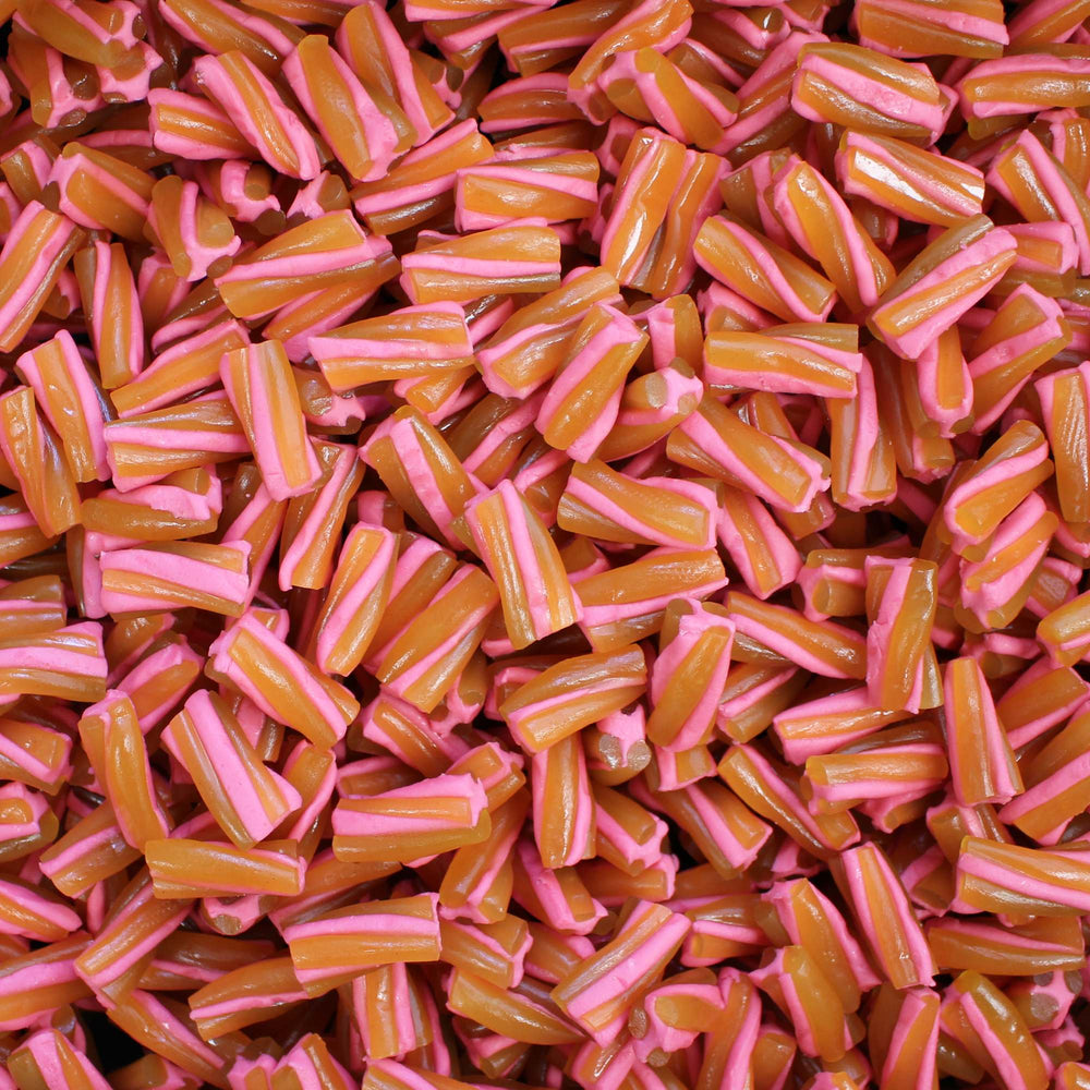 Tutti Frutti Flavour Sweet Fruit Liquorice Twists - made in Finland by Porvoon Lakritsi