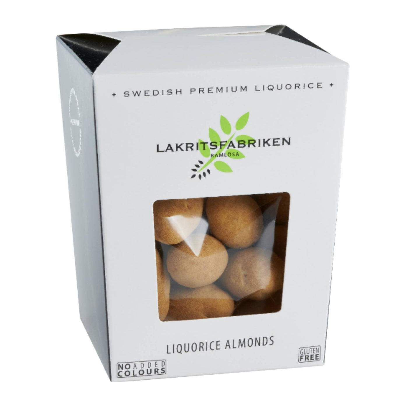 Lakritsfabriken Liquorice Almonds – White Chocolate & Salt Liquorice Powder