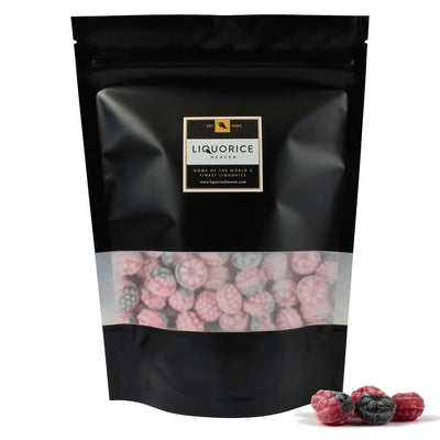 Franssons Hallonsalta - Raspberry & Salmiak Boiled Sweets