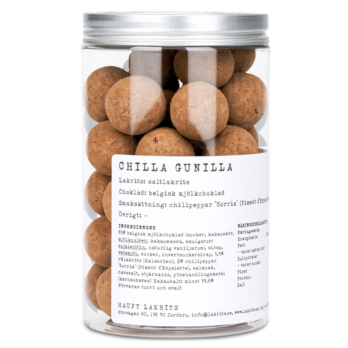 Haupt Lakrits Chilla Gunilla – Slow Cooked Salt Liquorice, Chocolate & Mild Chili