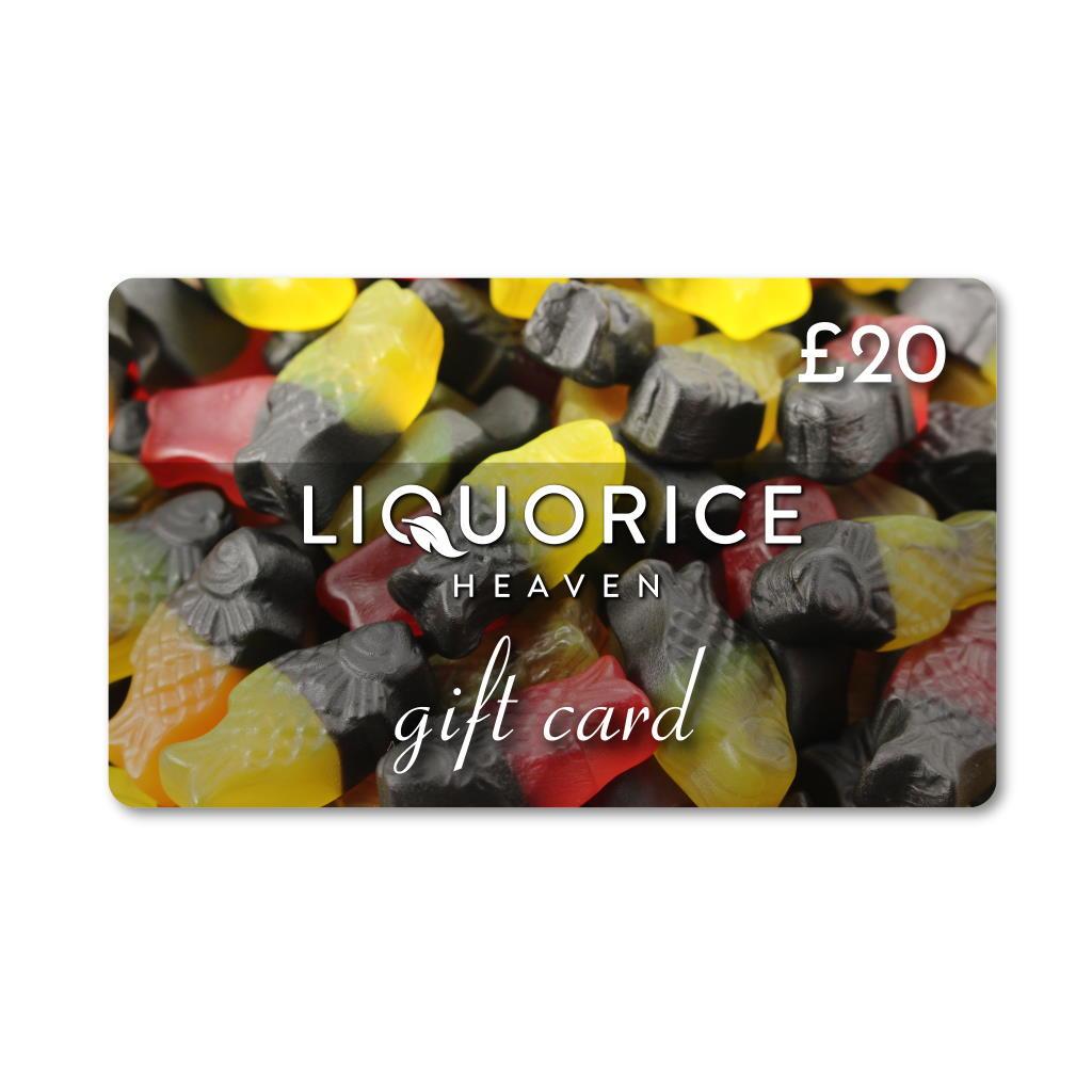 Liquorice Heaven e-Gift card-£20.00-Liquorice Heaven
