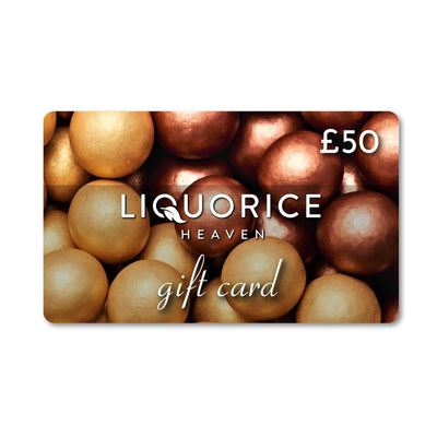 Liquorice Heaven e-Gift card-£50.00-Liquorice Heaven