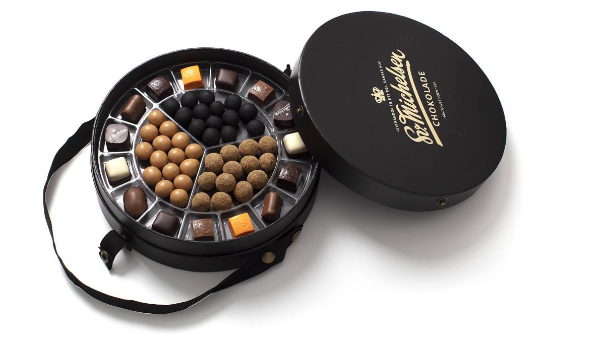 Presenting the ultimate luxury liquorice selection box - From Danish Chocolatier Sv Michelsen