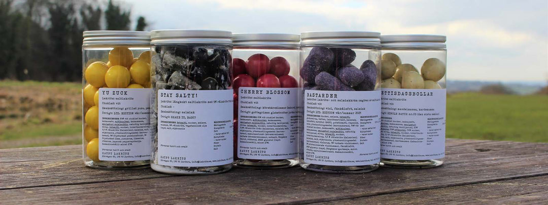 Luxury Swedish Liquorice - hard to find gift ideas from Haupt Lakrits