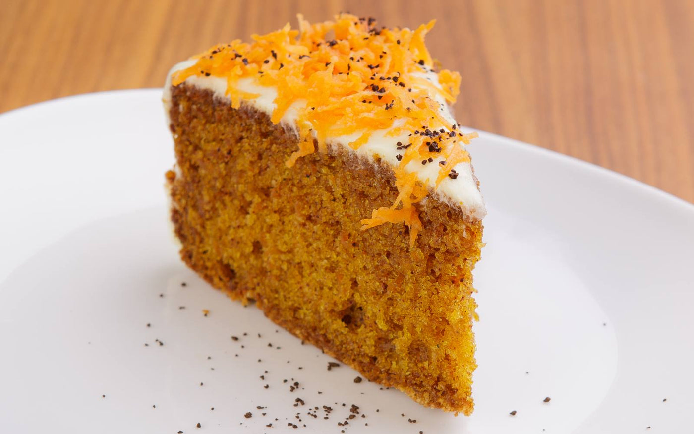 Carrot Cake With Liquorice & Pear Cognac - recipe