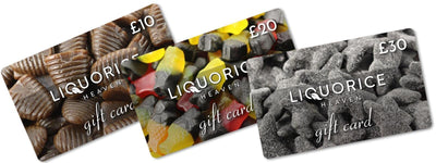 Liquorice Gift cards are here!