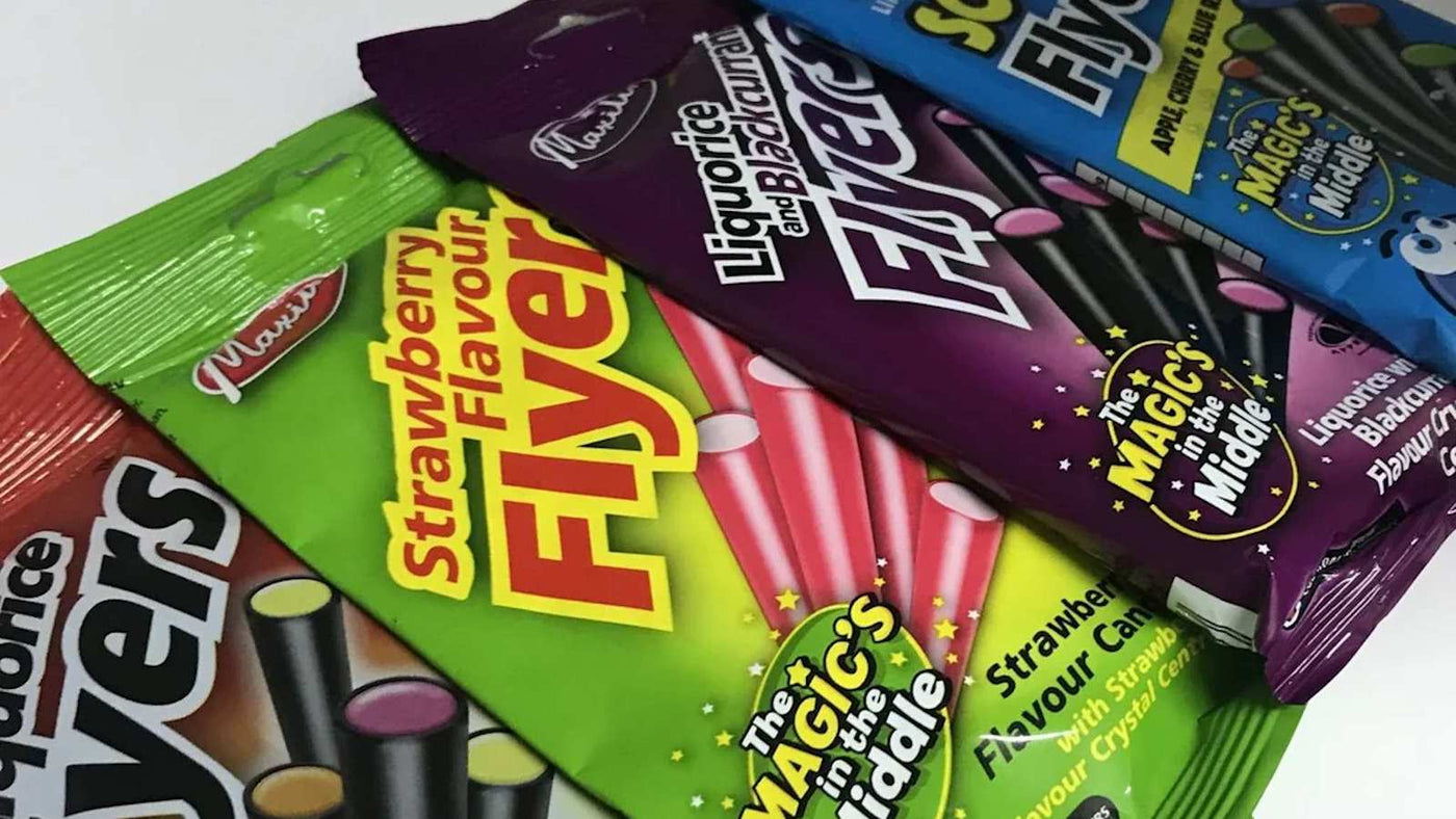 New: Maxilin English liquorice flyers