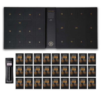 Lakrids by Bülow Advent calendar - 2023 - Christmas chocolate and liquorice luxury - uk stock