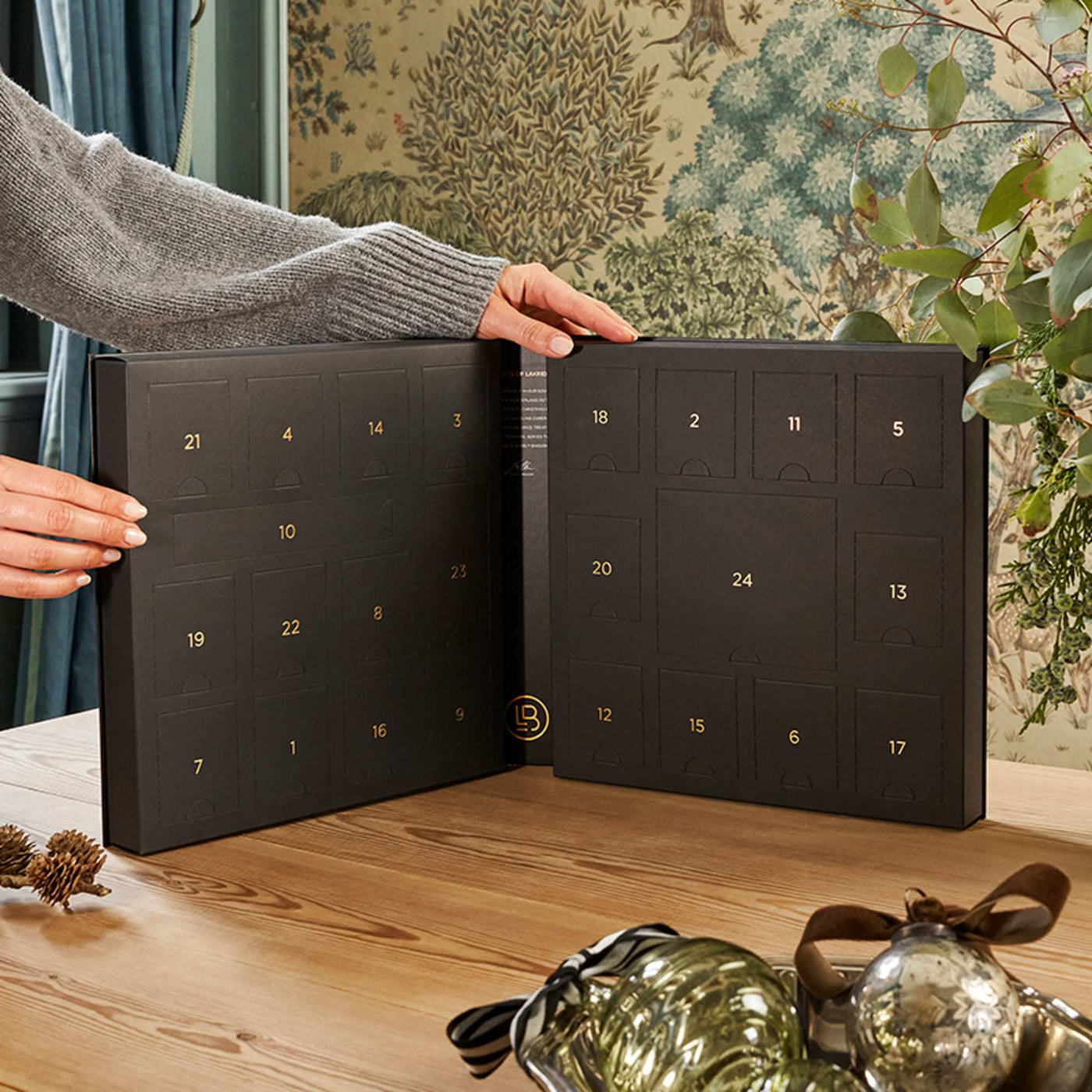 Lakrids by Bülow Advent calendar - 2023 - Christmas chocolate and liquorice luxury - uk stock