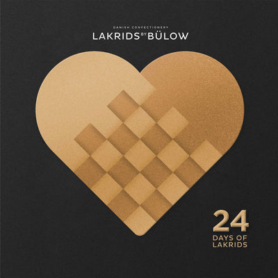 Lakrids by Bülow Advent calendar - 2023 - Christmas chocolate and liquorice luxury - uk stock