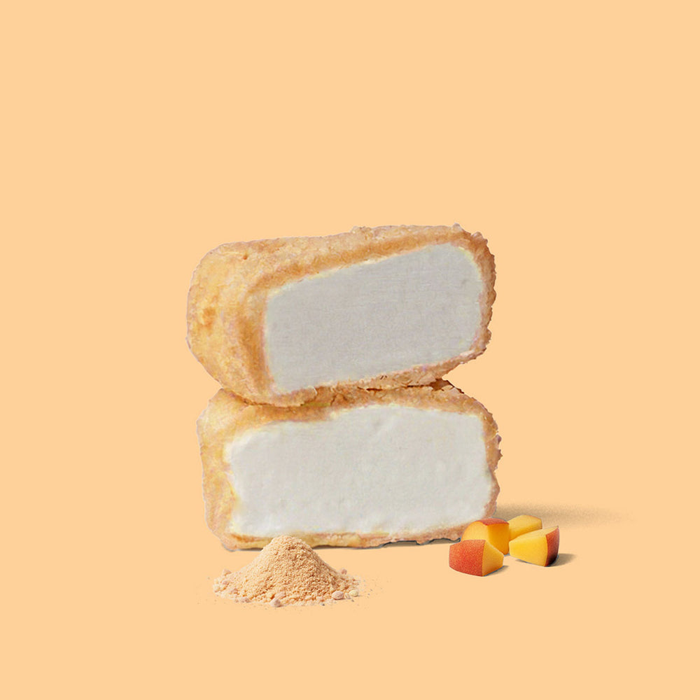 Sour Peach – Organic Vanilla Marshmallows with White Chocolate (90g)