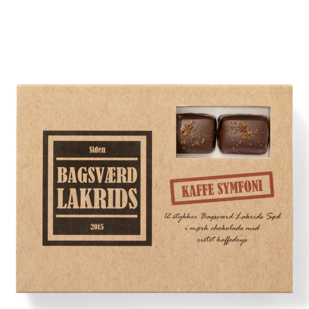 Bagsværd Kaffe Symfoni - Sweet Liquorice Caramel With Coffee & Dark Chocolate - 125g