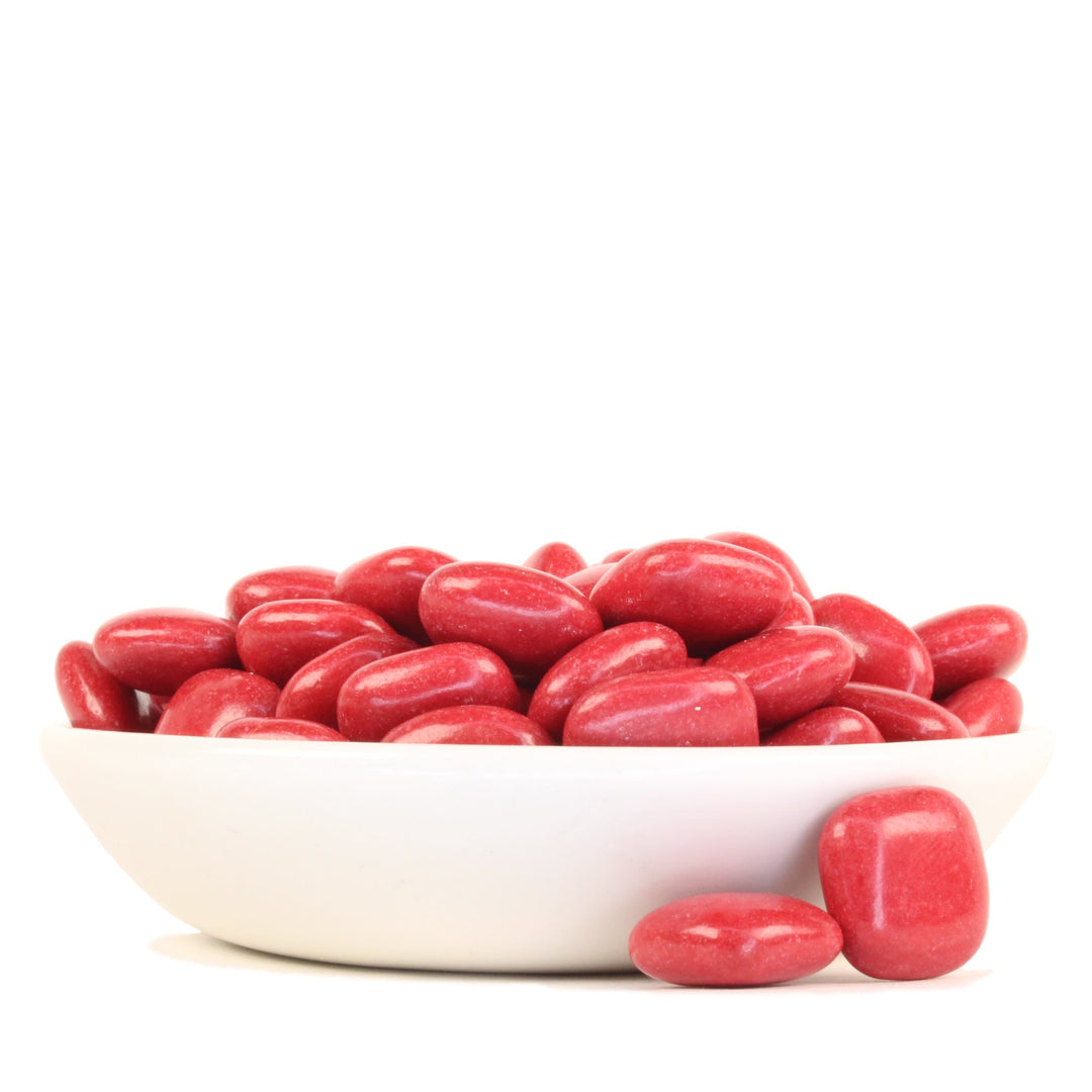 Carletti Hindbær Saltlinser Dragée – Crunchy Raspberry Flavoured Sugar Coated Liquorice