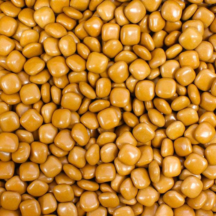 Carletti Karamel Saltlinser Dragée – Crunchy Caramel Flavoured Sugar Coated Liquorice