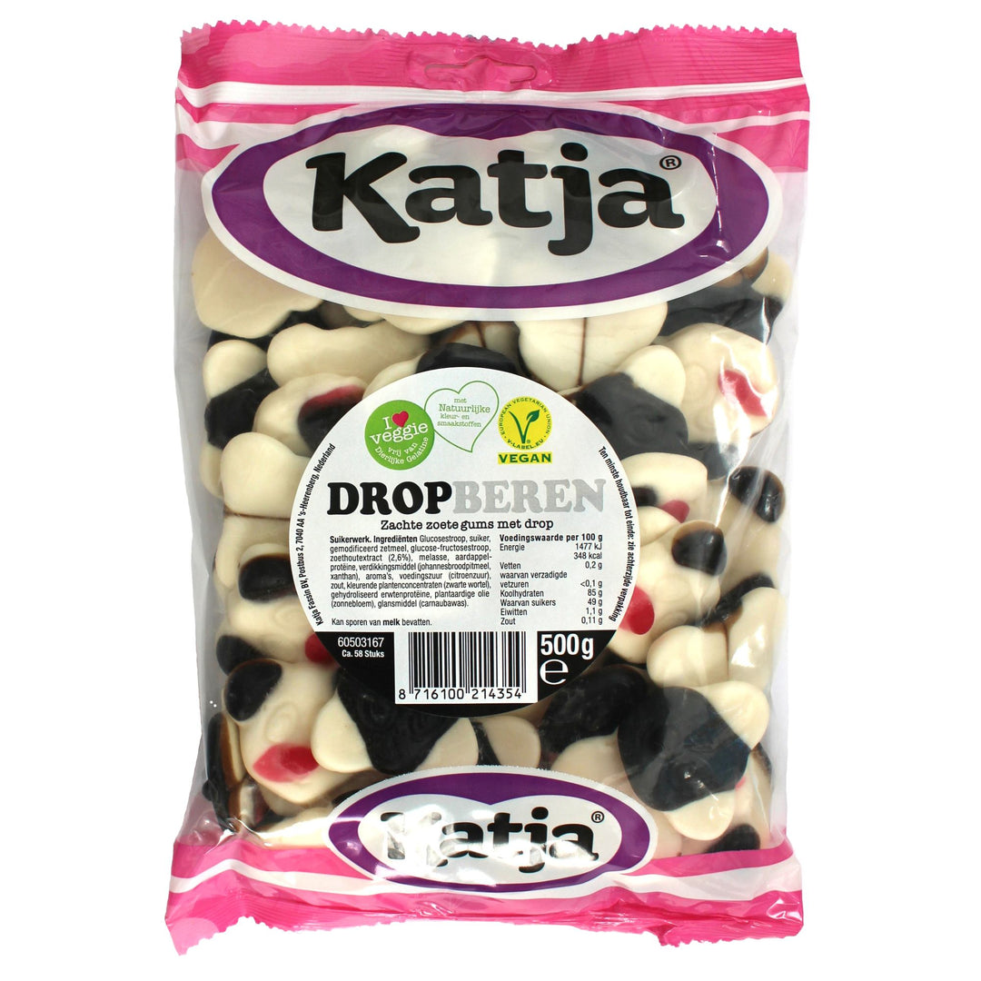 Drop Beren – Apple & Cinnamon flavoured Dutch liquorice foam gums-resealable-pouch-Liquorice Heaven