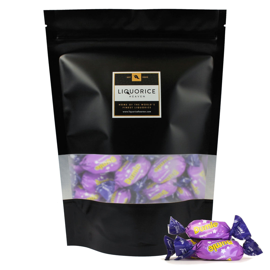 Fazer Dumle Liquorice – Soft & Chewy Chocolate Coated Liquorice Toffees