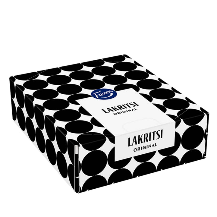 30xFazer Lakritsi Original - Vegan Black Liquorice Stick (20g) in a box