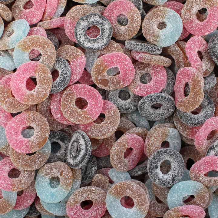Fazer Tyrkisk Peber Hot Rings – Sour, Spicy & Fruity Mix