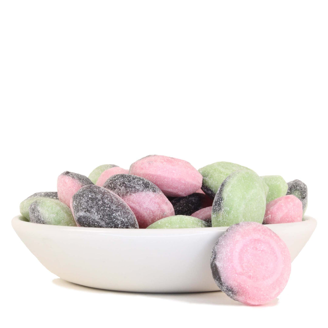Grahns Kometer – Liquorice & Fruit Boiled Sweets With A Sour Powder Core