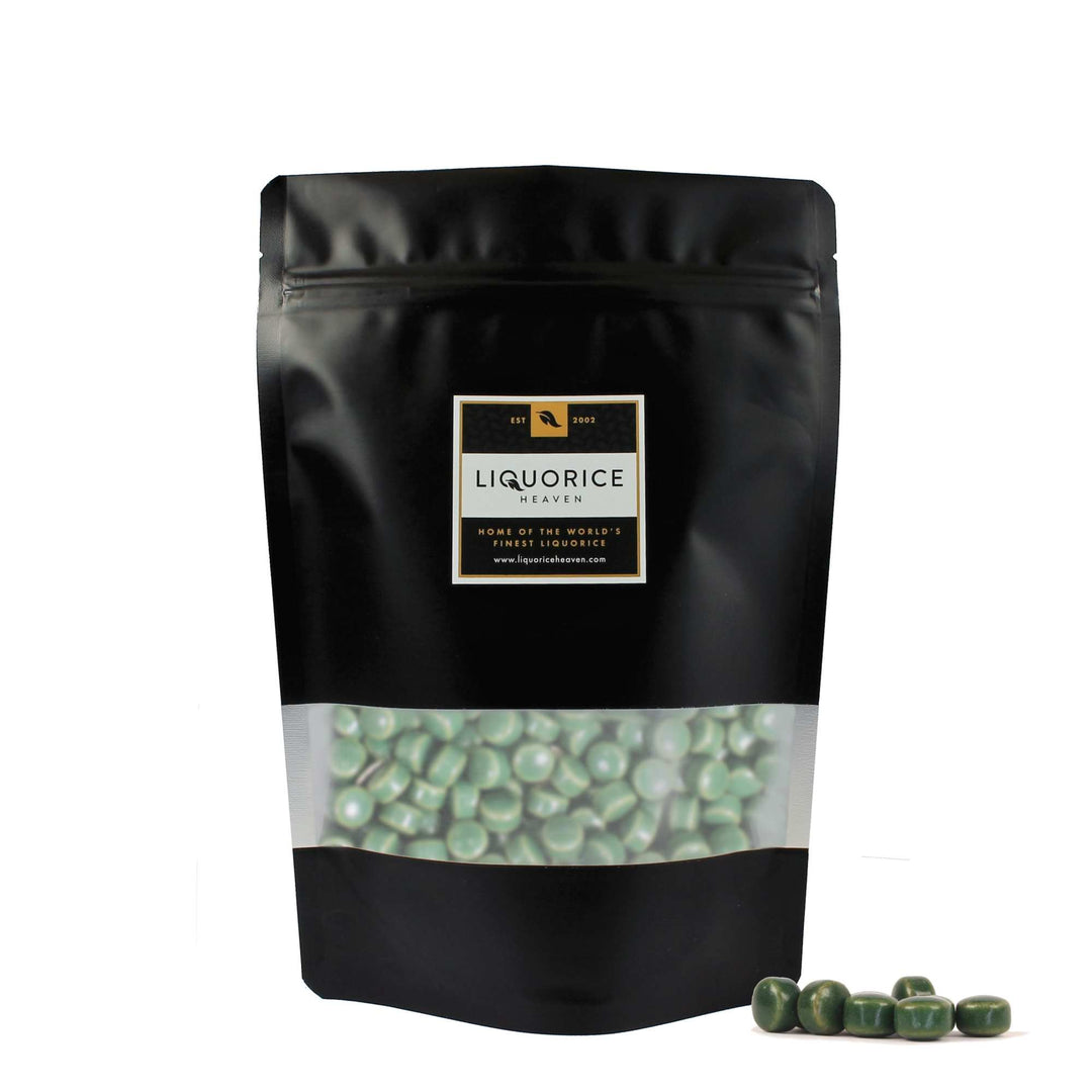 Groene Erwten (Green Peas) - Mildly Salty Liquorice & Menthol Pastilles