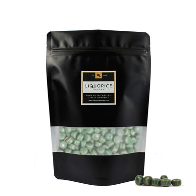 Groene Erwten (Green Peas) - Mildly Salty Liquorice & Menthol Pastilles