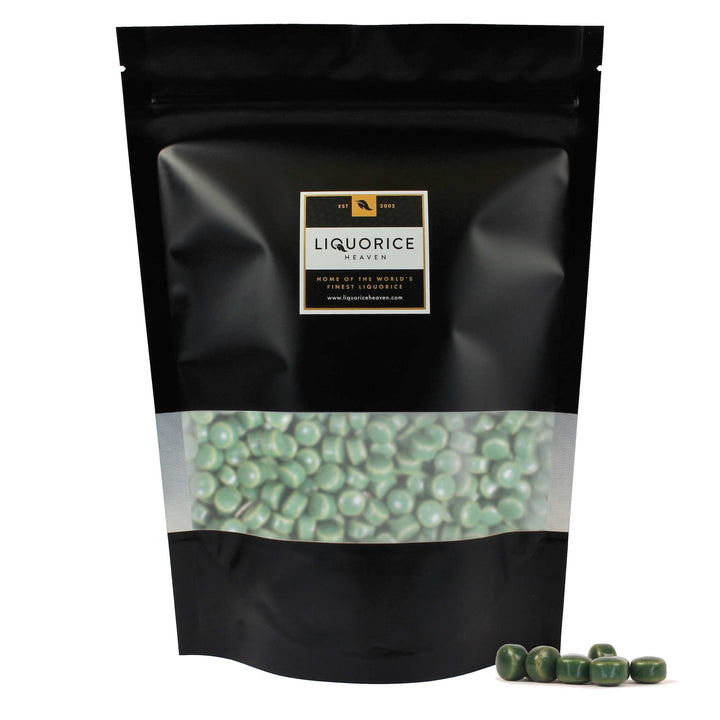 Groene Erwten (Green Peas) - Mildly Salty Liquorice & Menthol Pastilles
