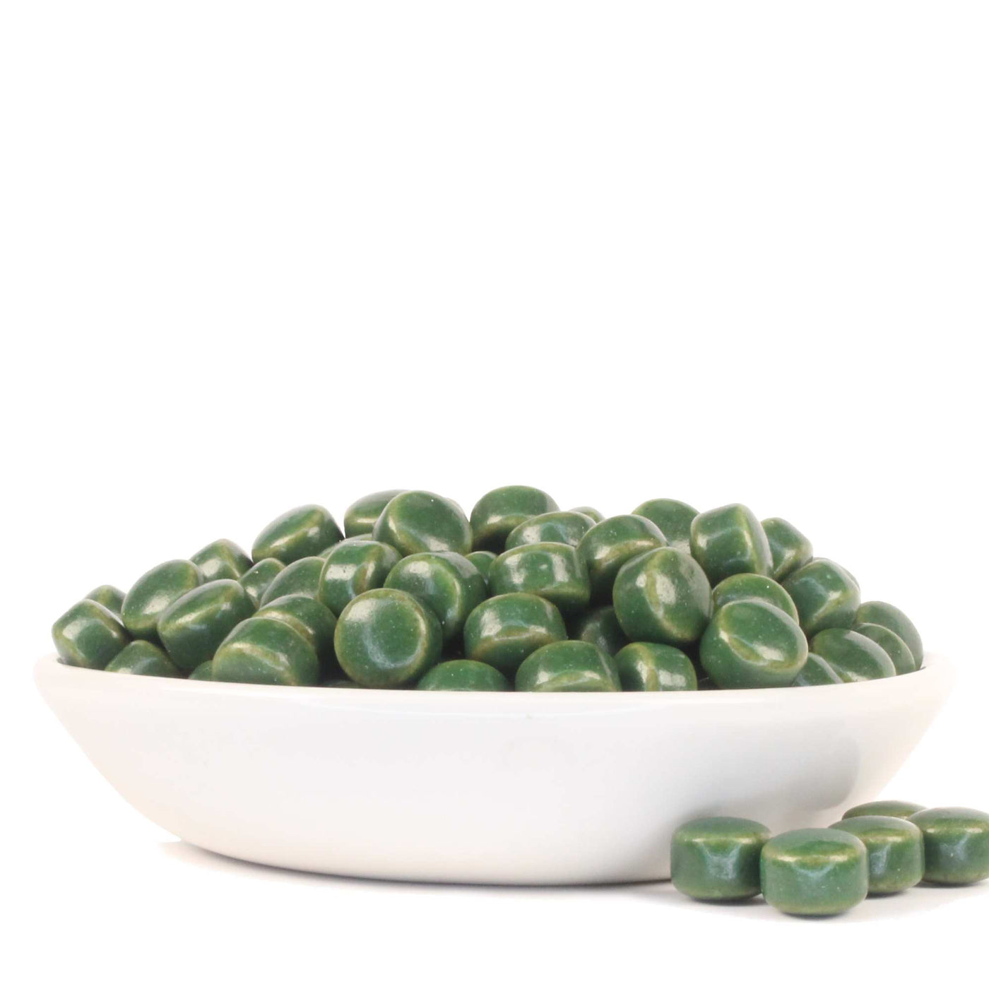 Groene Erwten (Green Peas) - Mildly Salty Liquorice & Menthol Pastilles