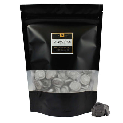 Haribo (Dunhills) Pontefract Cakes – Traditional Sweet English Liquorice