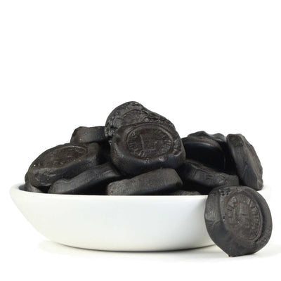 Haribo (Dunhills) Pontefract Cakes – Traditional Sweet English Liquorice