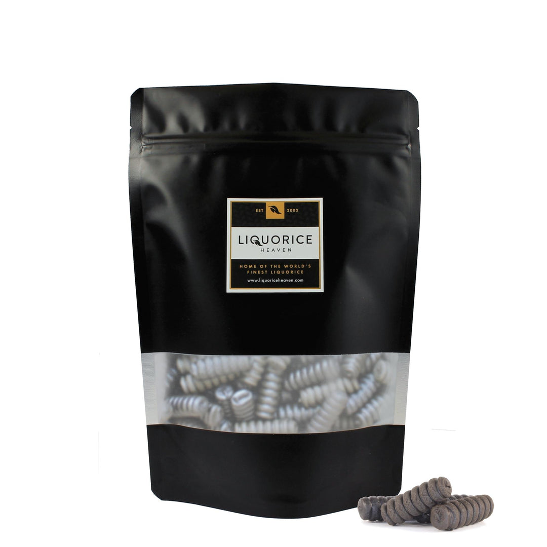 Haribo Salta Rullar (Salty Screws) – Firm Salt Liquorice Gums