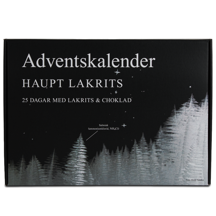 Haupt Lakrits 2026 Swedish Liquorice Advent Calendar
