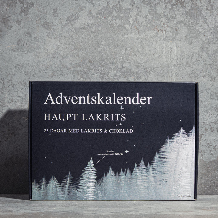 Haupt Lakrits 2026 Swedish Liquorice Advent Calendar