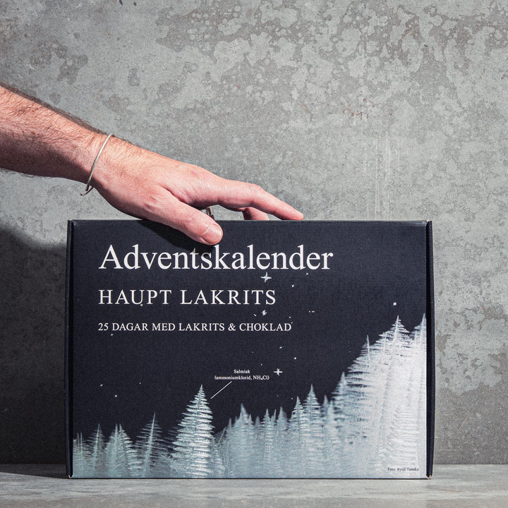 Haupt Lakrits 2026 Swedish Liquorice Advent Calendar