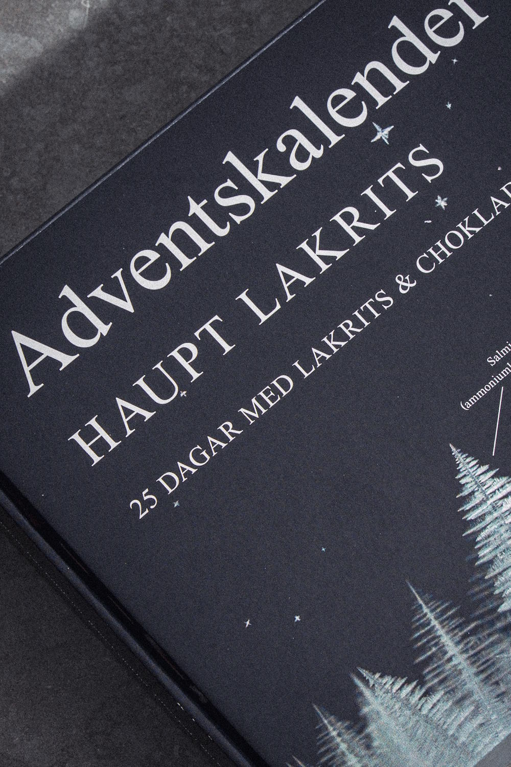 Haupt Lakrits 2026 Swedish Liquorice Advent Calendar