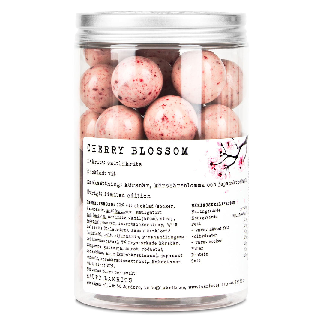 Haupt Lakrits Cherry Blossom – Salt liquorice, White Chocolate, Sakura & Japanese Snowsalt